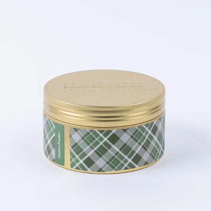 Festive Frasier Holiday 3-Wick Tin Candle