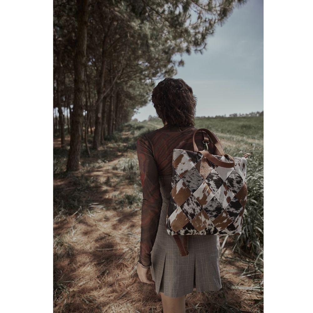 Tambra Hide Patchwork Concealed Carry Bag