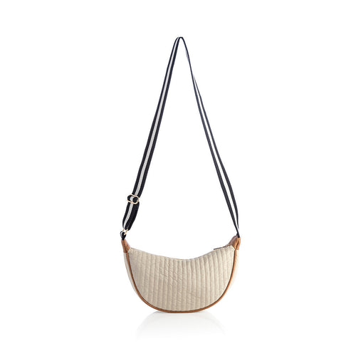 Quilted Nylon Crossbody Bag