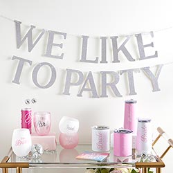 Paper Garland - We Like To Party