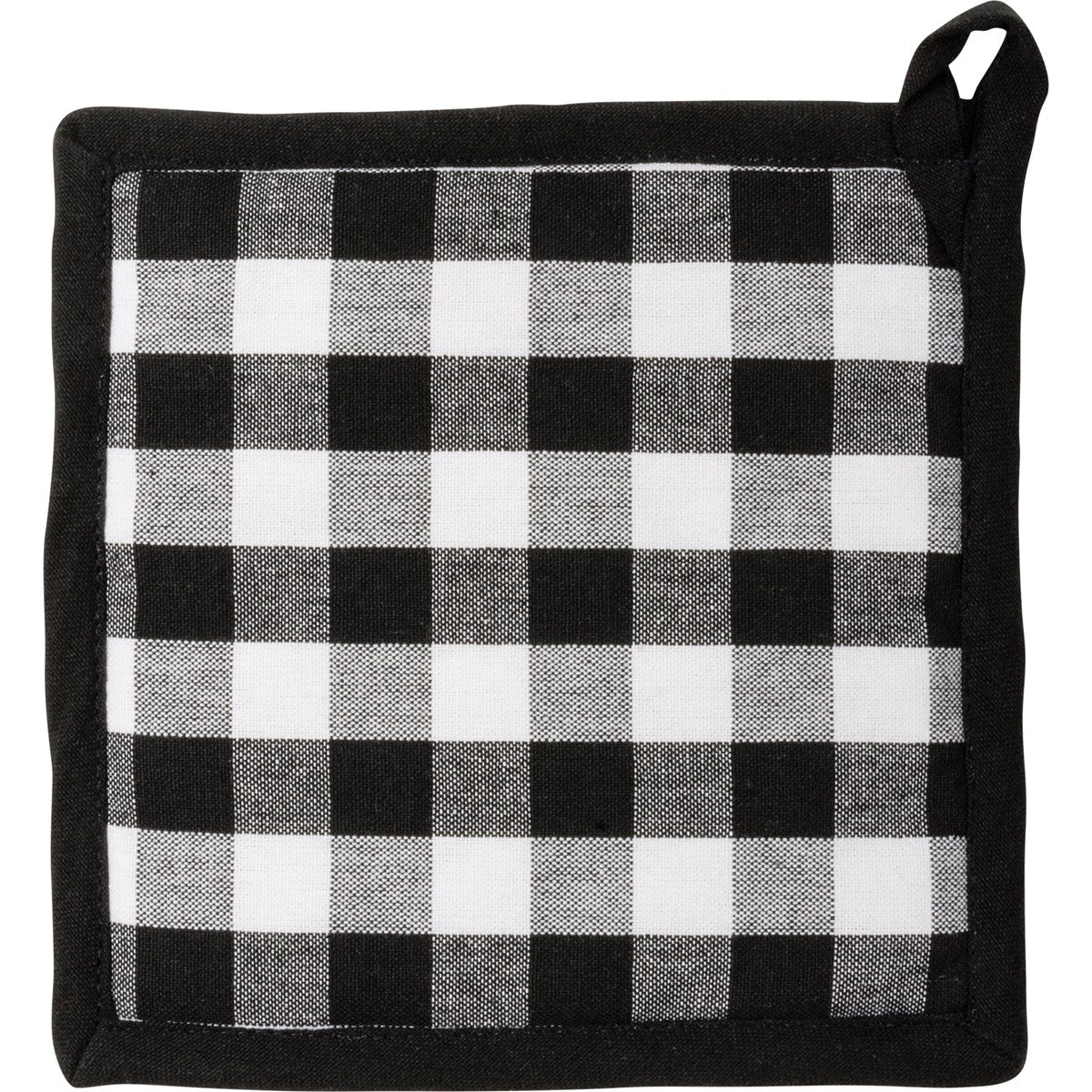 Kitchen Set - Black Buff Check