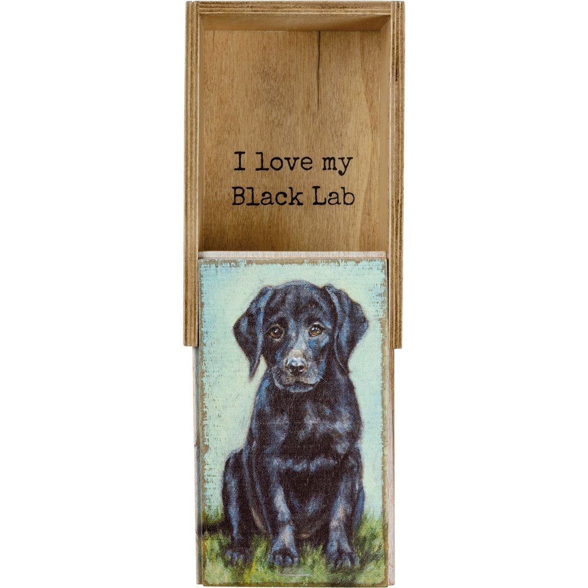 Black Lab Memory Box