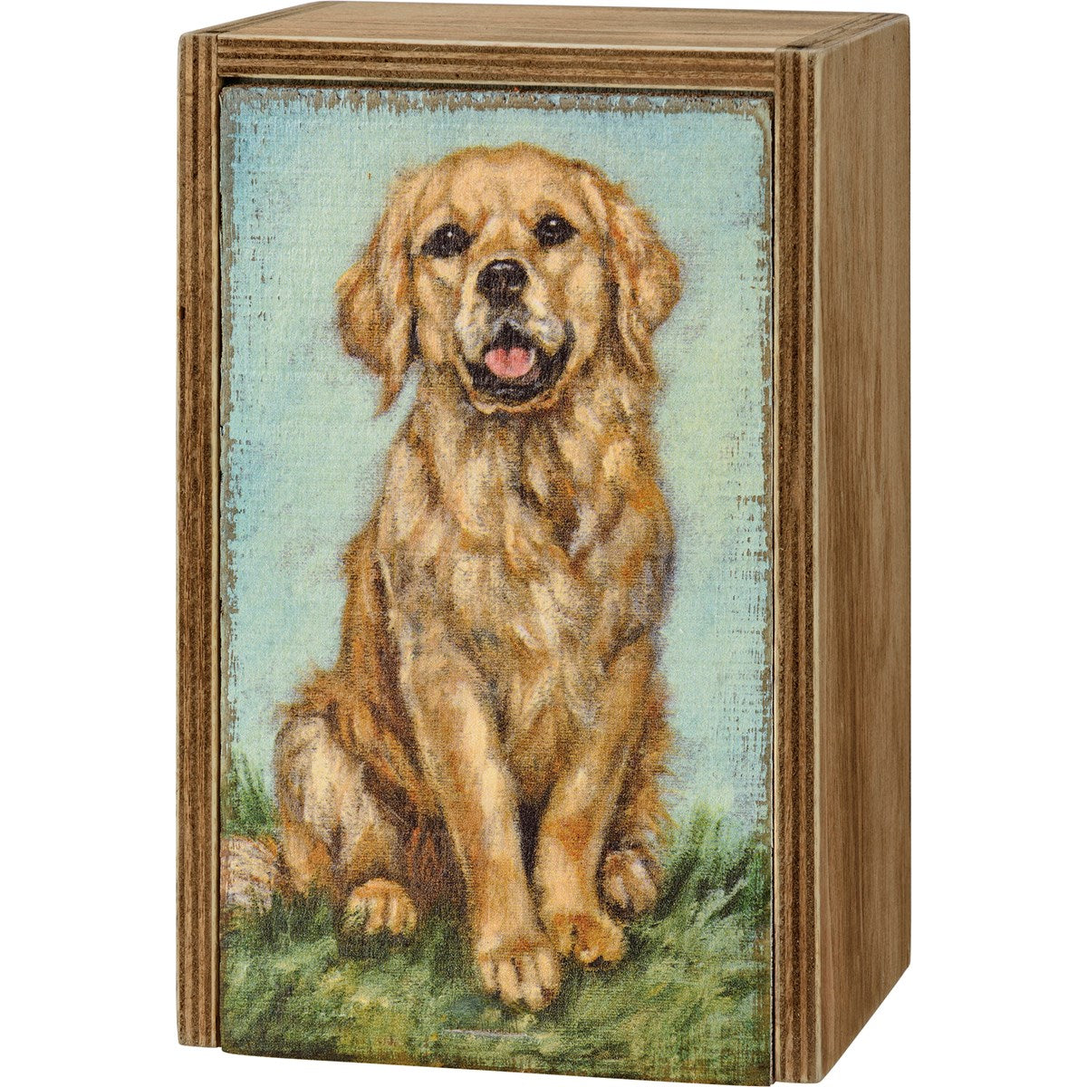 Golden Retriever Memory Box