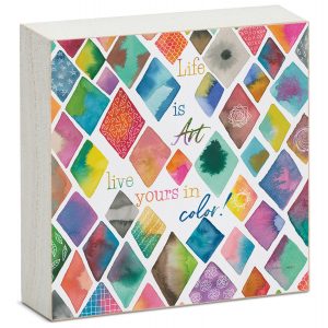 Wood Block 3.75″ Square x .955″