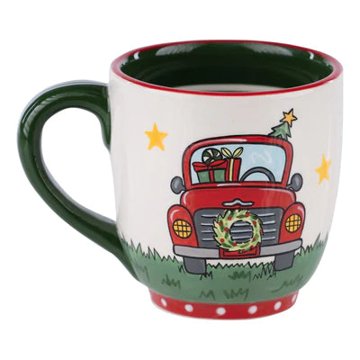 Merry Christmas Y'all Truck Mug