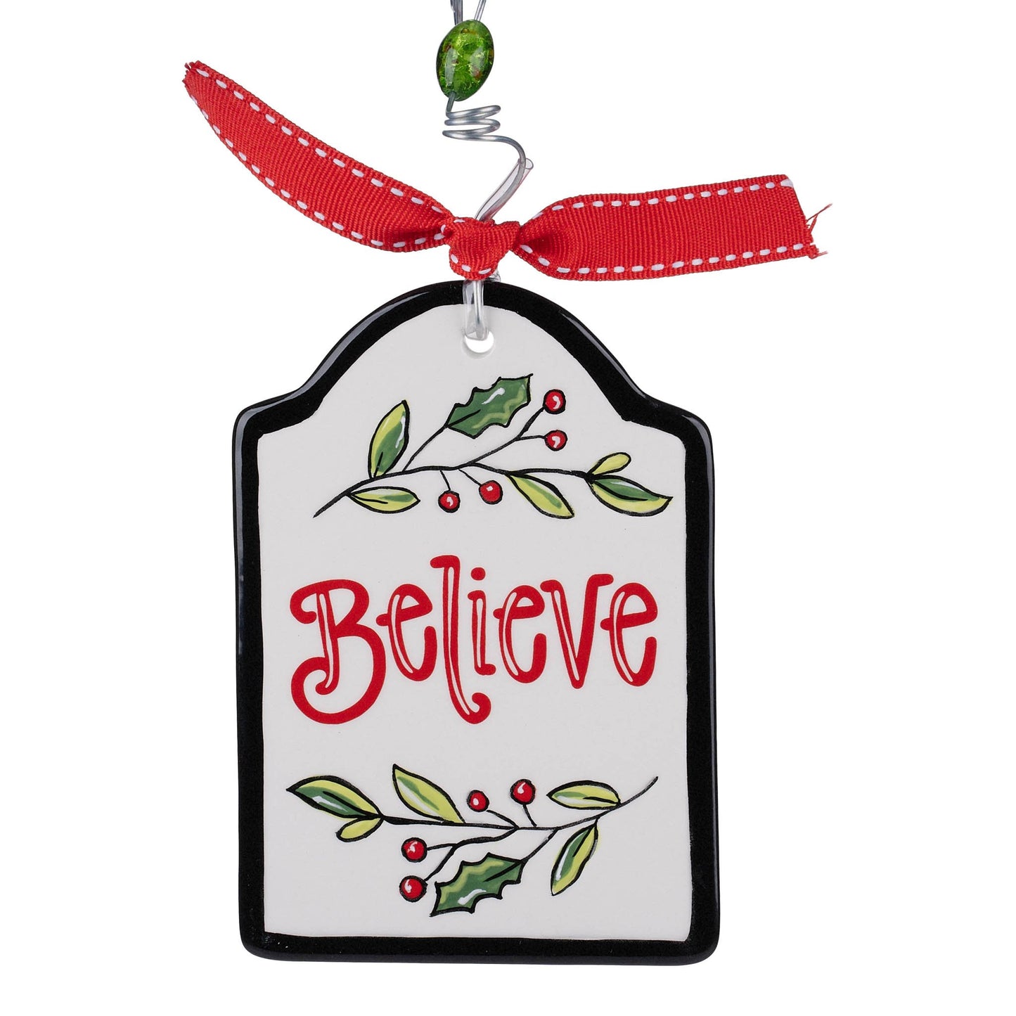 Believe Flat Ornament