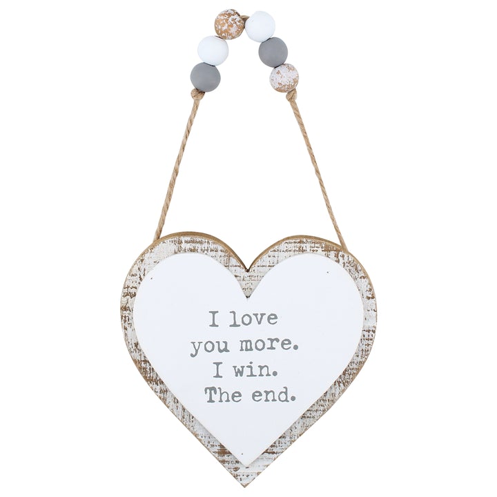 I Love You More. I Win. The End.
