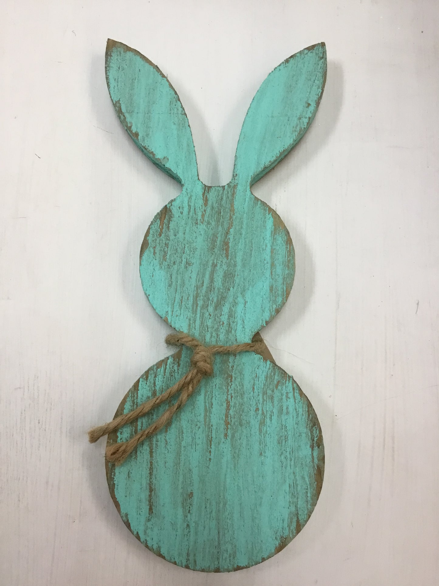 Painted Mini Solid Wood Bunny
