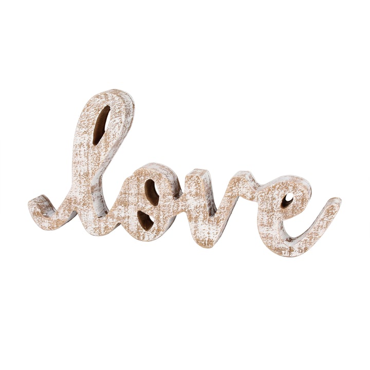 Love Wood Cutout