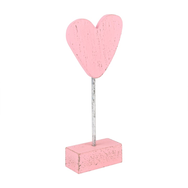 LRG. PINK HEART ON BASE
