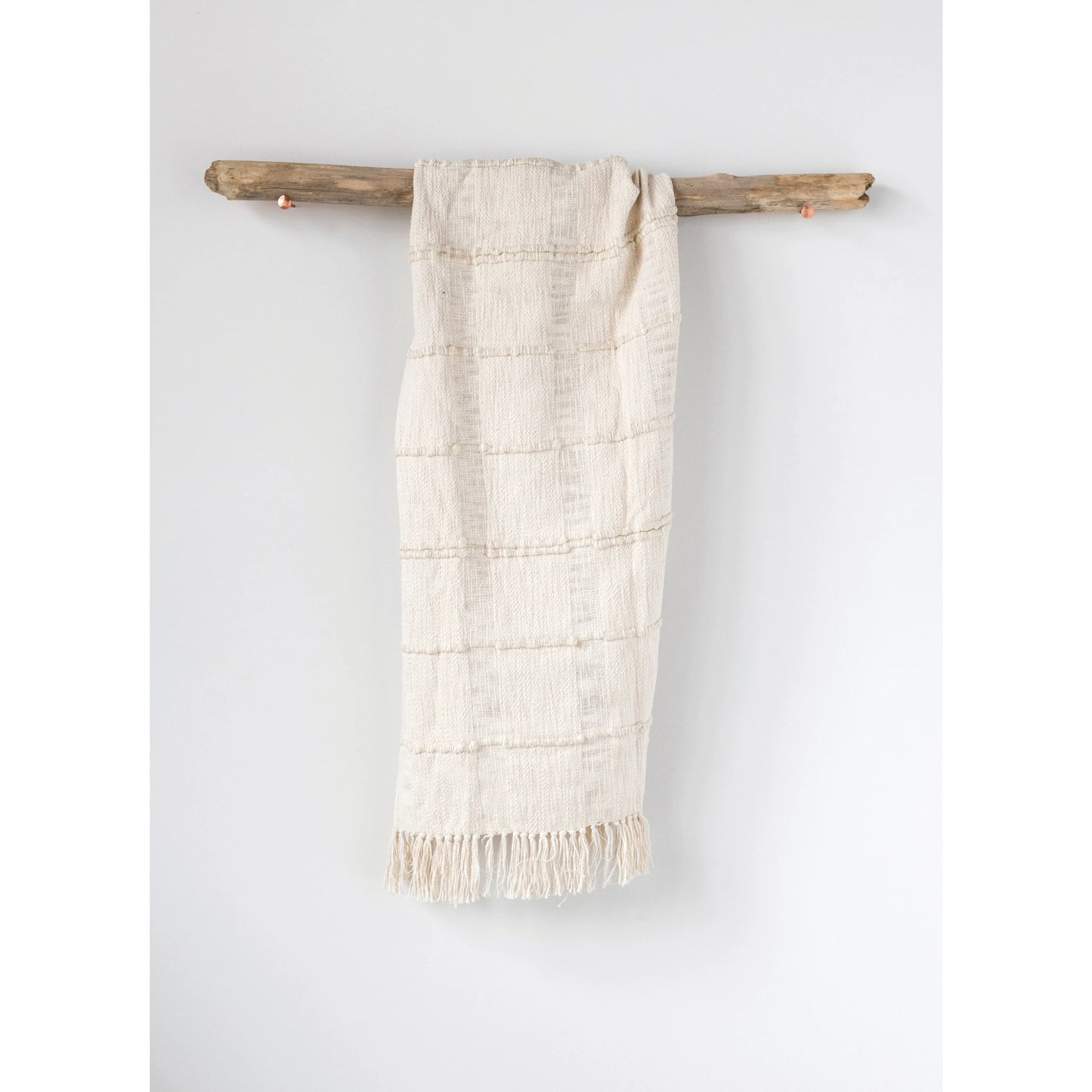 Cotton Blend Chenille Throw