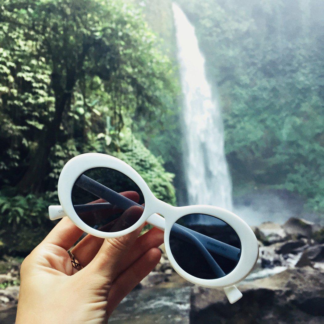 Cherry White Sunglasses