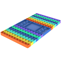 Poptastic Fidget Toys: Jumbo Poppers Game Board, Rectangle