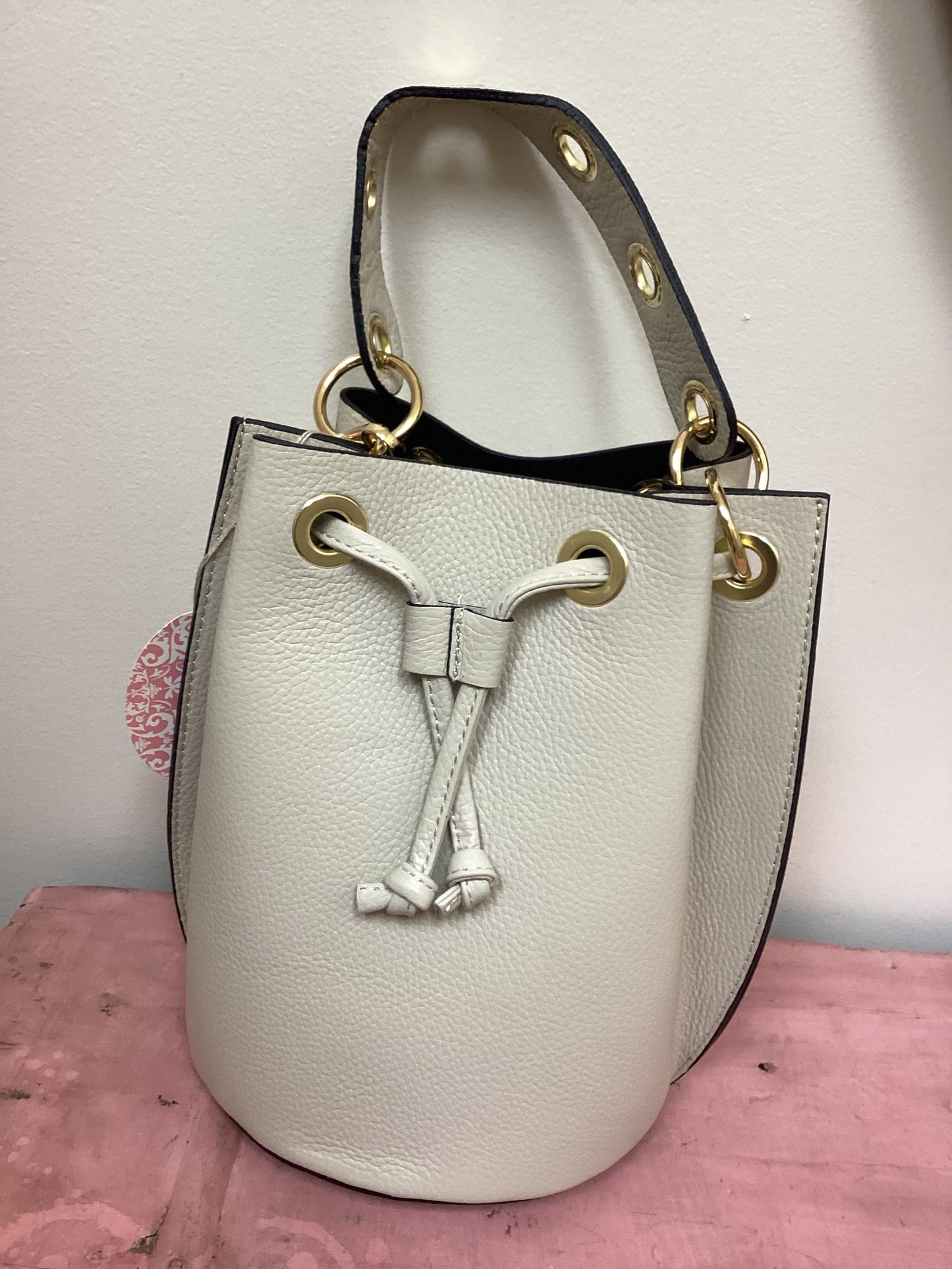 Genuine Leather Large Bucket Bag
