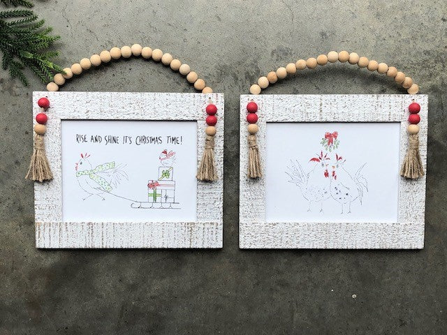 Chicken Art w/ Bead