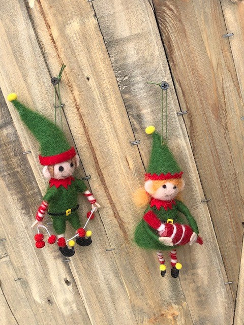 Elf Ornaments