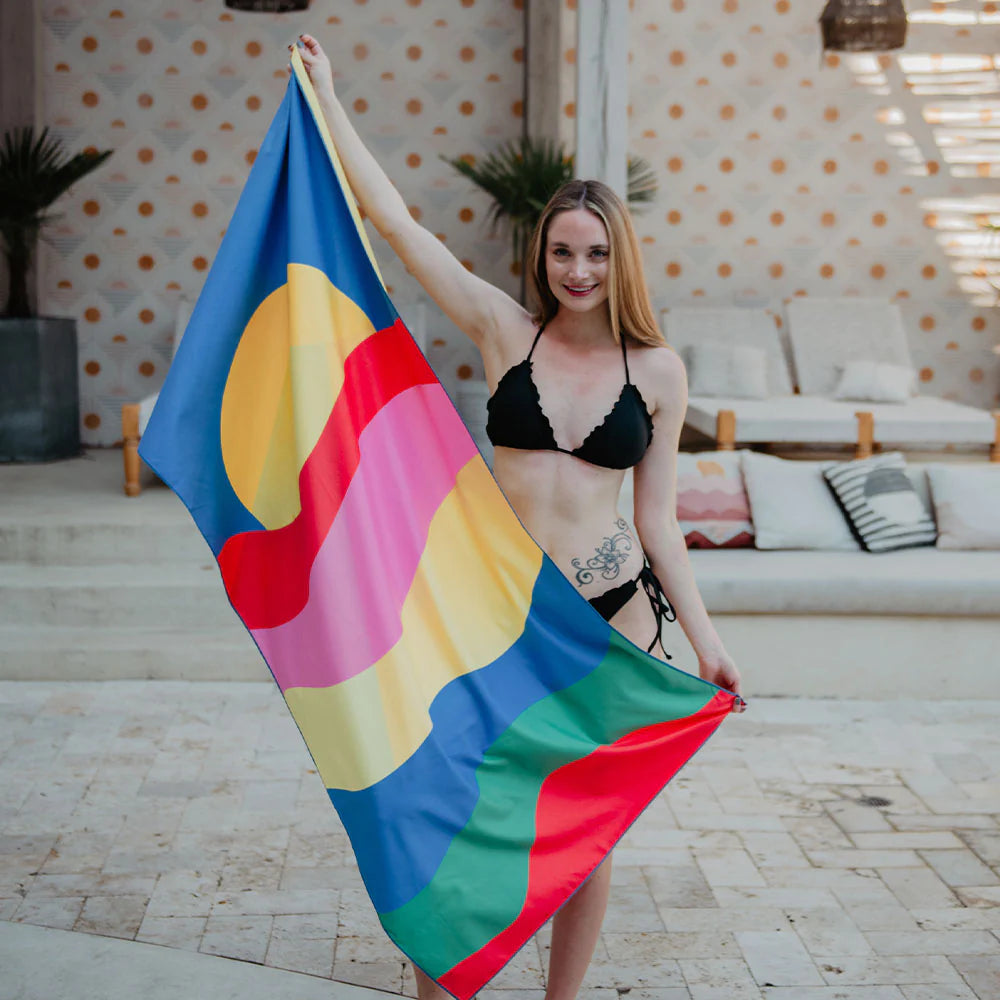 Ray Of Sunshine Quick Dry Bech Towel