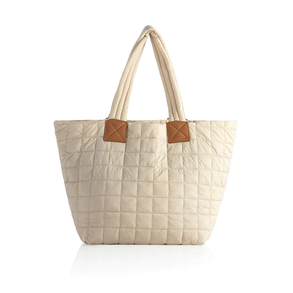 Shiraleah Ezra Quilted Tote Bag