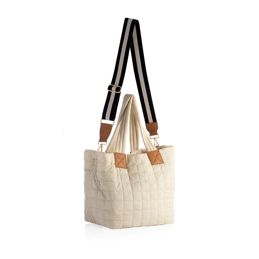 Shiraleah Ezra Quilted Tote Bag