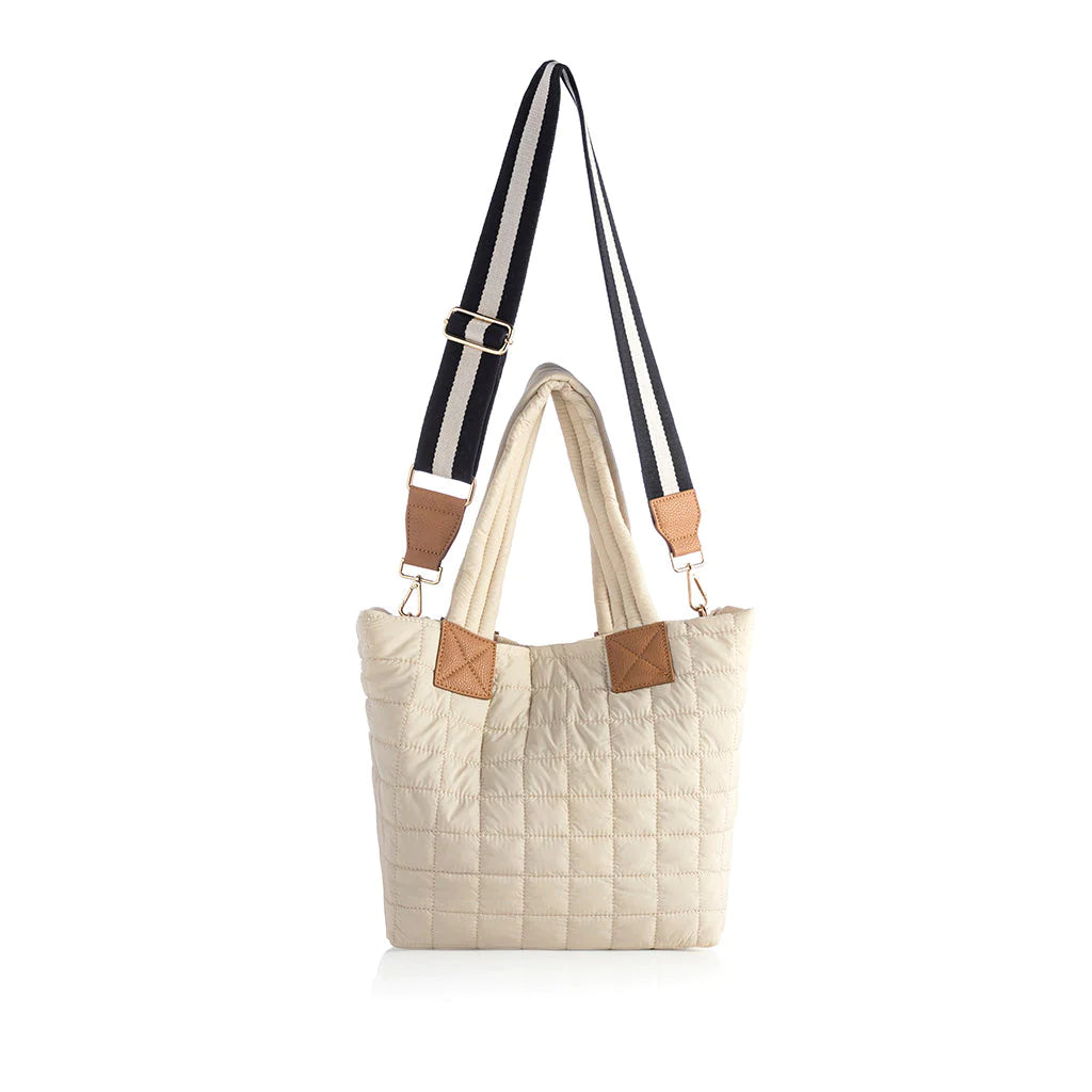 Shiraleah Ezra Quilted Tote Bag