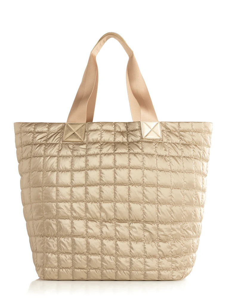 Gold Shiraleah Logan Travel Tote