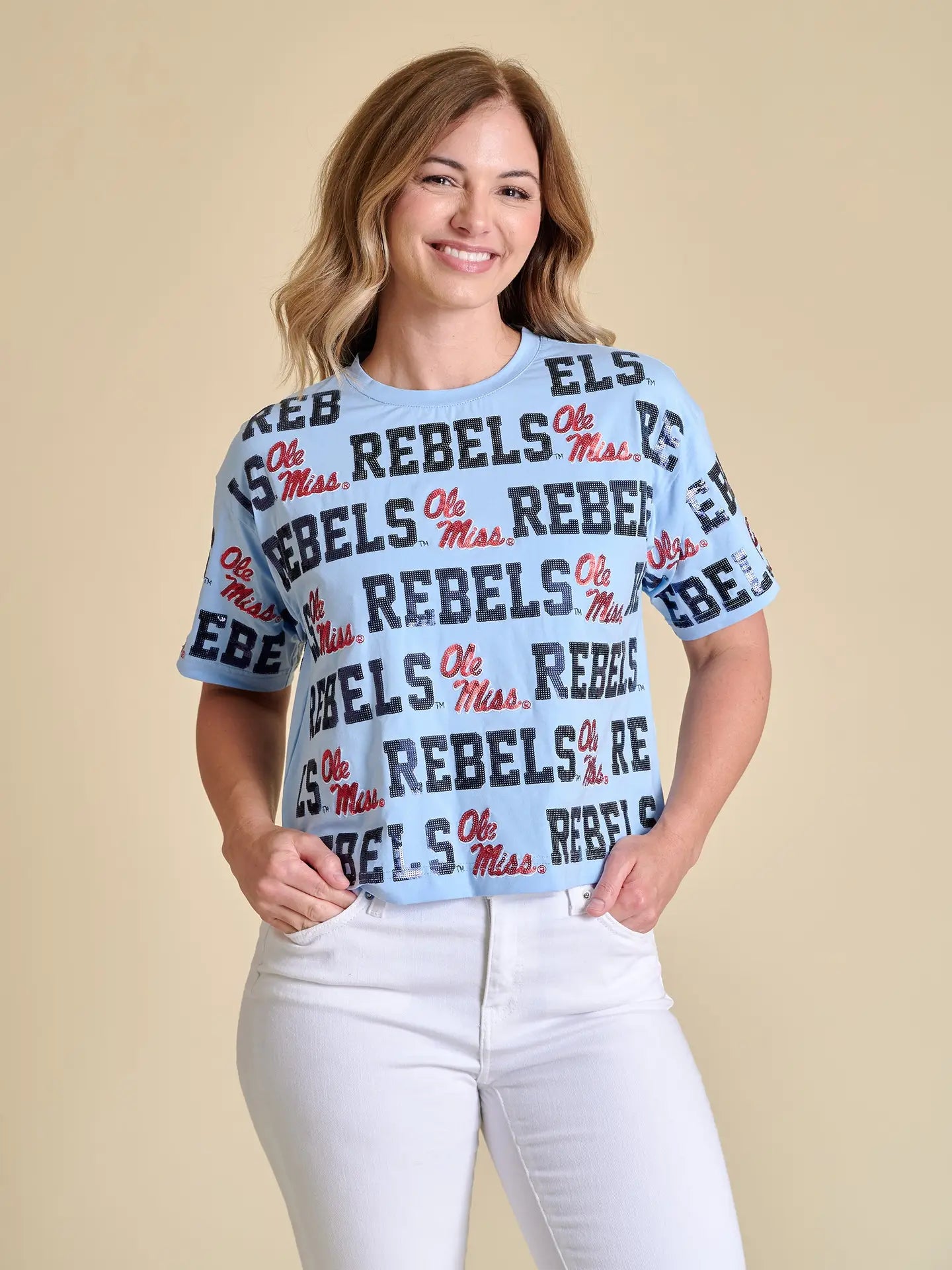 The Sequin Repeat Tee