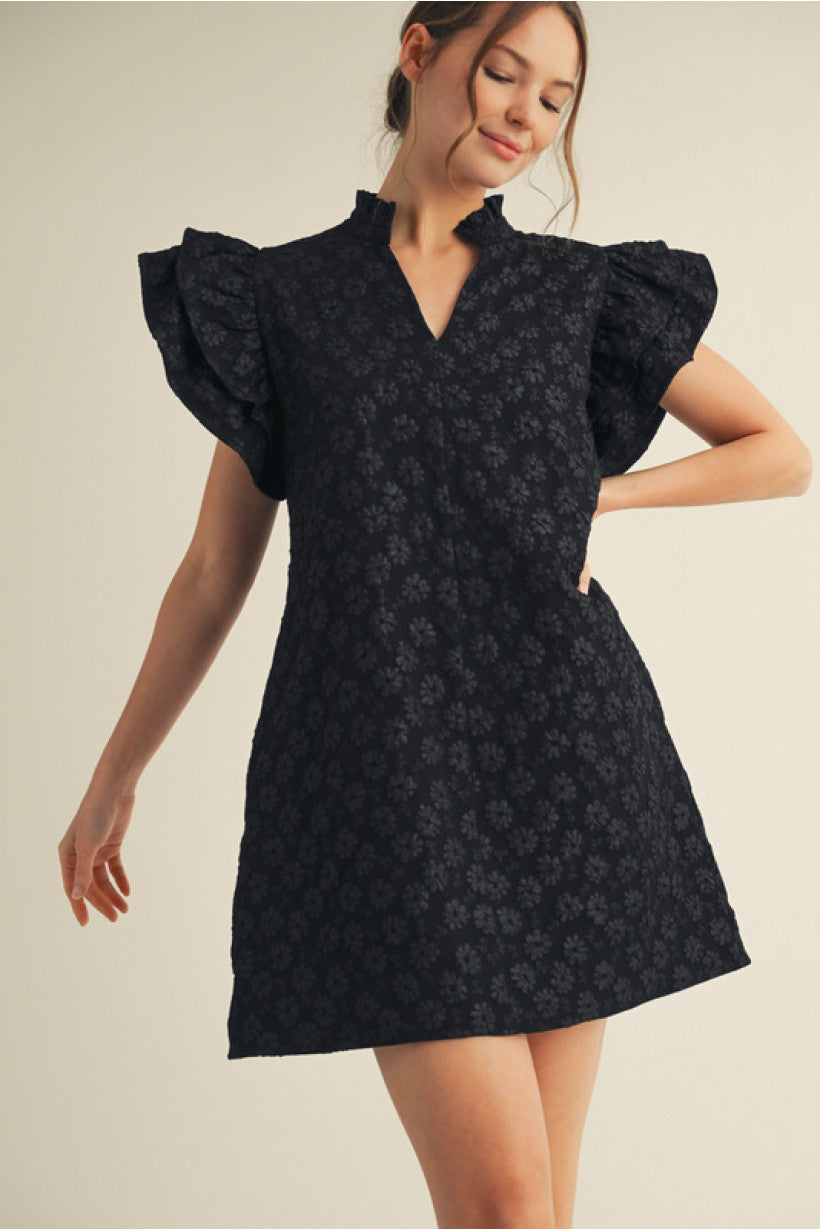 Floral Embroidered Dress