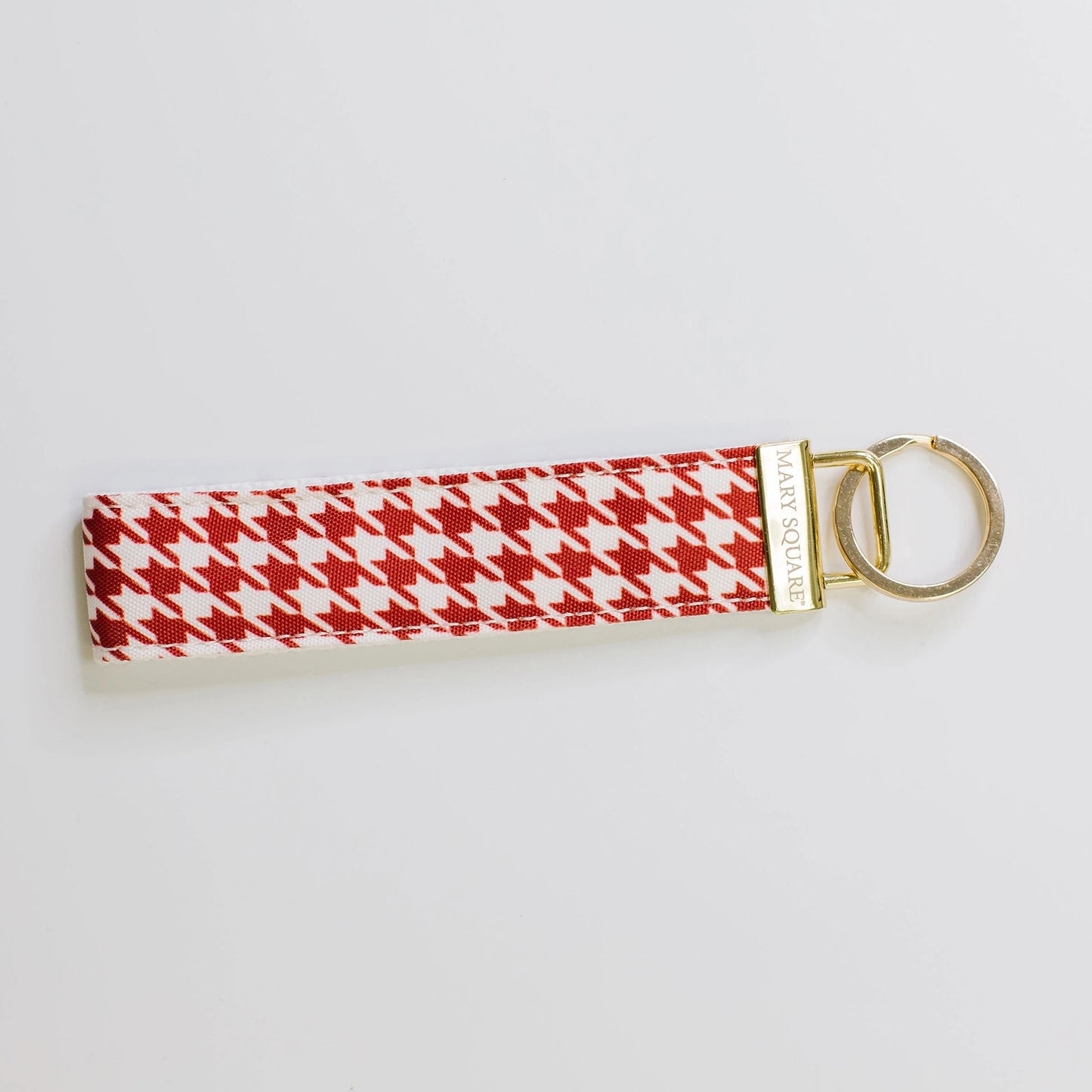 Alabama Hail Mary Houndstooth Keyfob