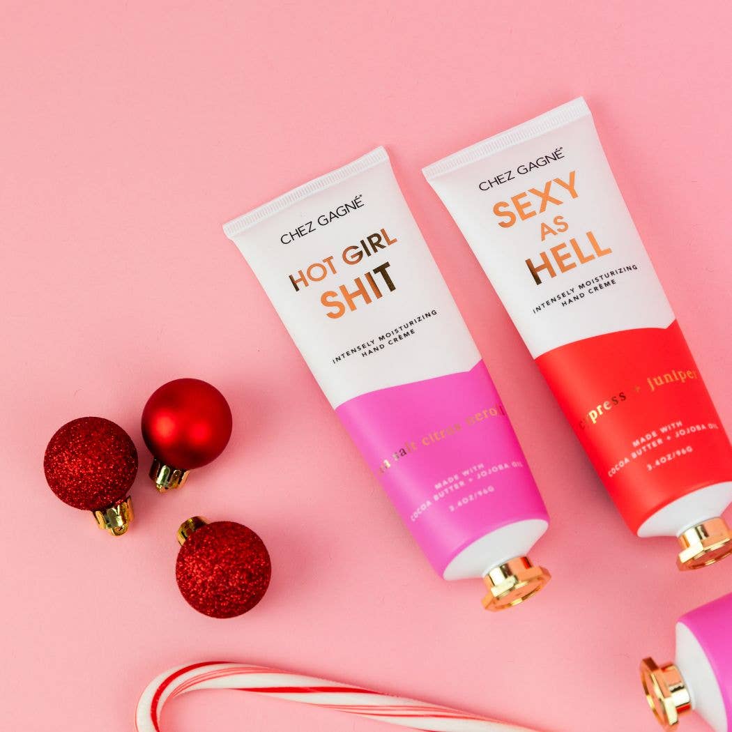 Chez Gagné - Sexy As Hell - Cypress +Juniper - Vegan Hand Crème - 3.4oz