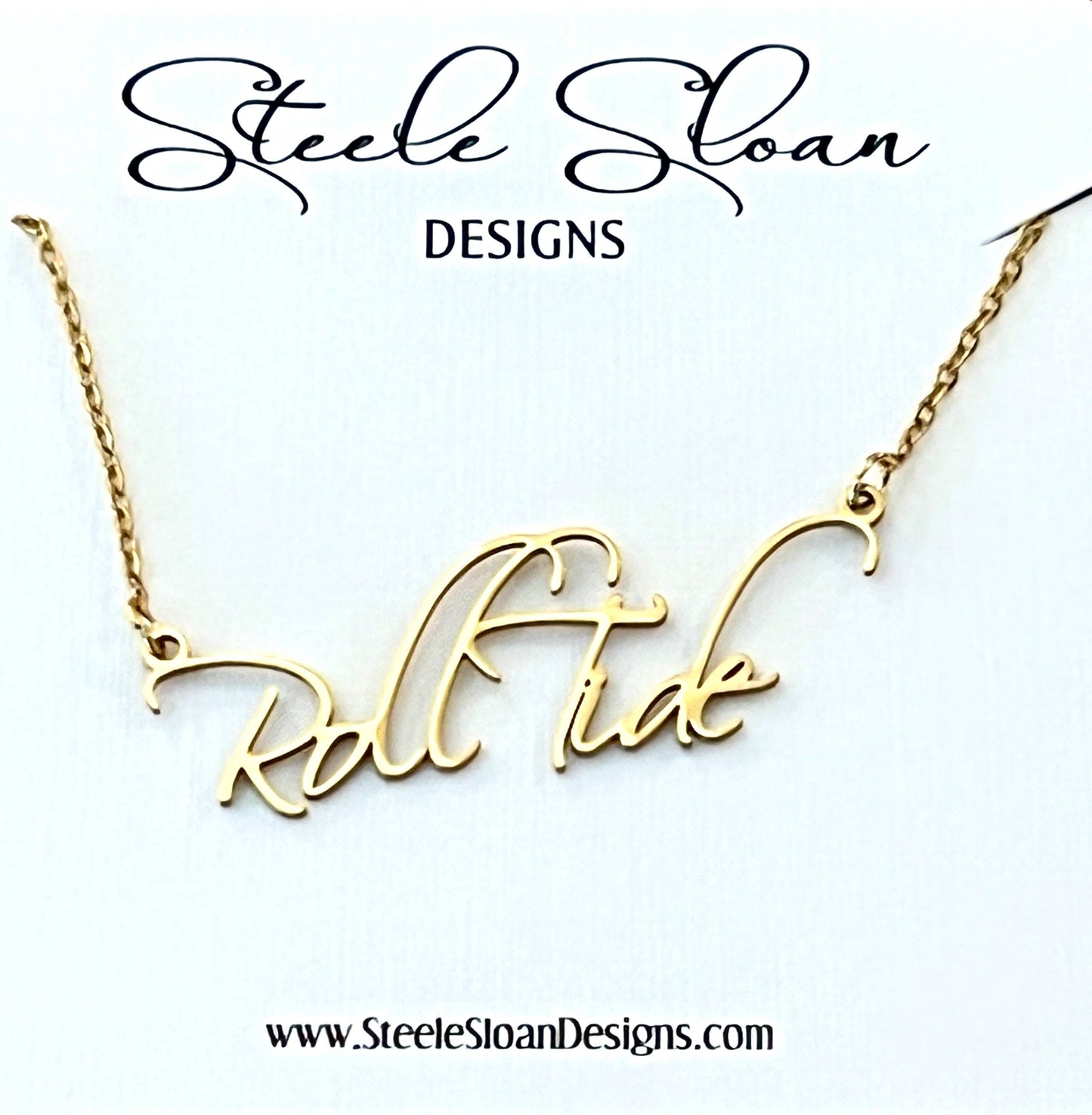 Roll Tide Necklace