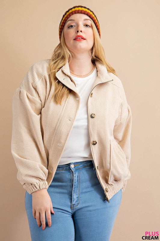 Cream / Corduroy Jacket