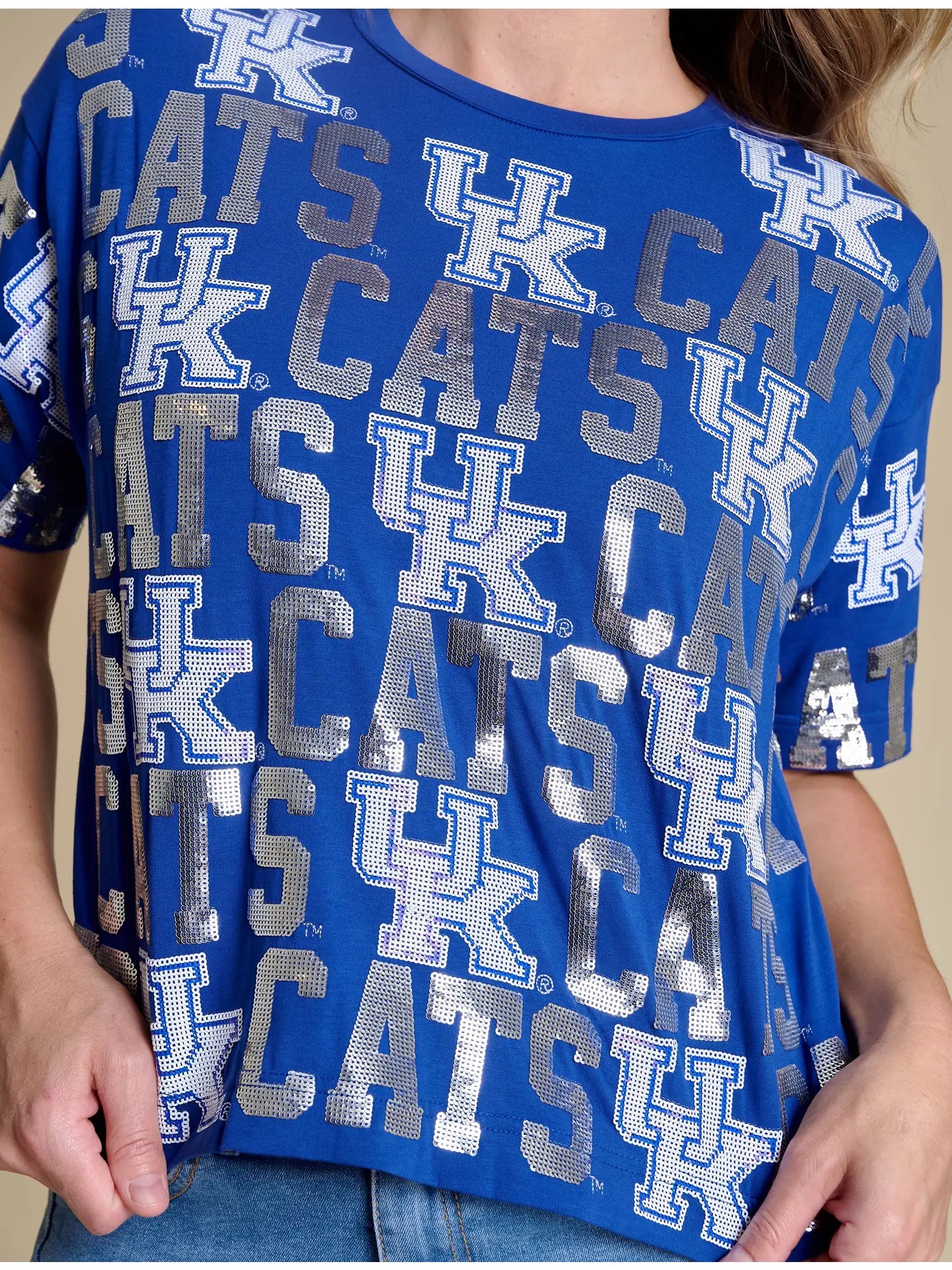 The Sequin Repeat Tee