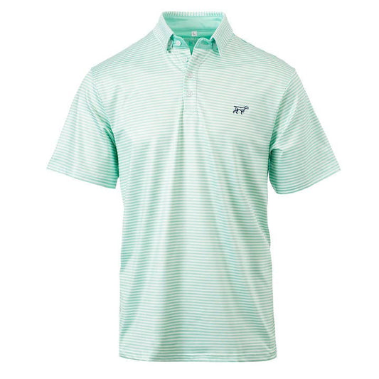 Fieldstone - Sporting Lifestyle Brand - The Marshall Polo (092): MINT/WHITE / L