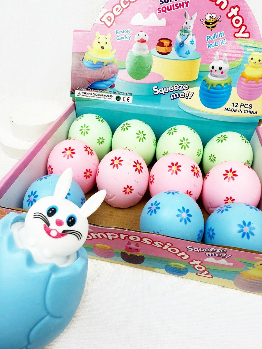 Fidget Eggs Bunny Squeeze Toys