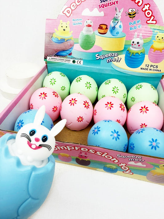 Fidget Eggs Bunny Squeeze Toys
