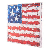 Stars and Stripes Flag Canvas