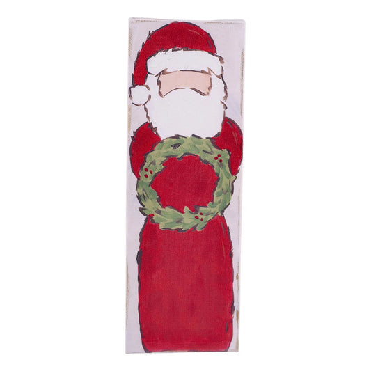 St. Nick Wreath Canvas