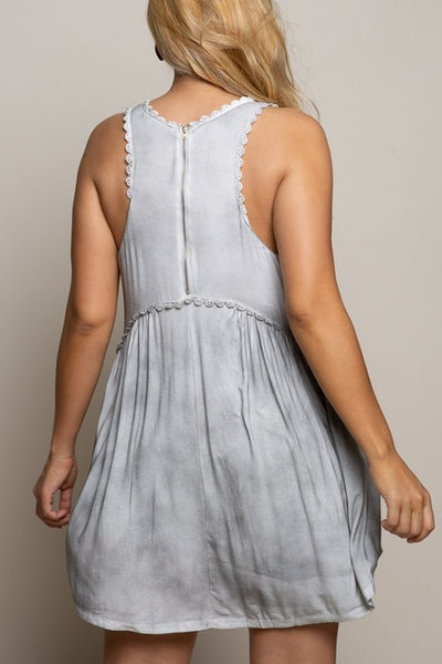 Pol Ruffled Sleeveless Knit Top