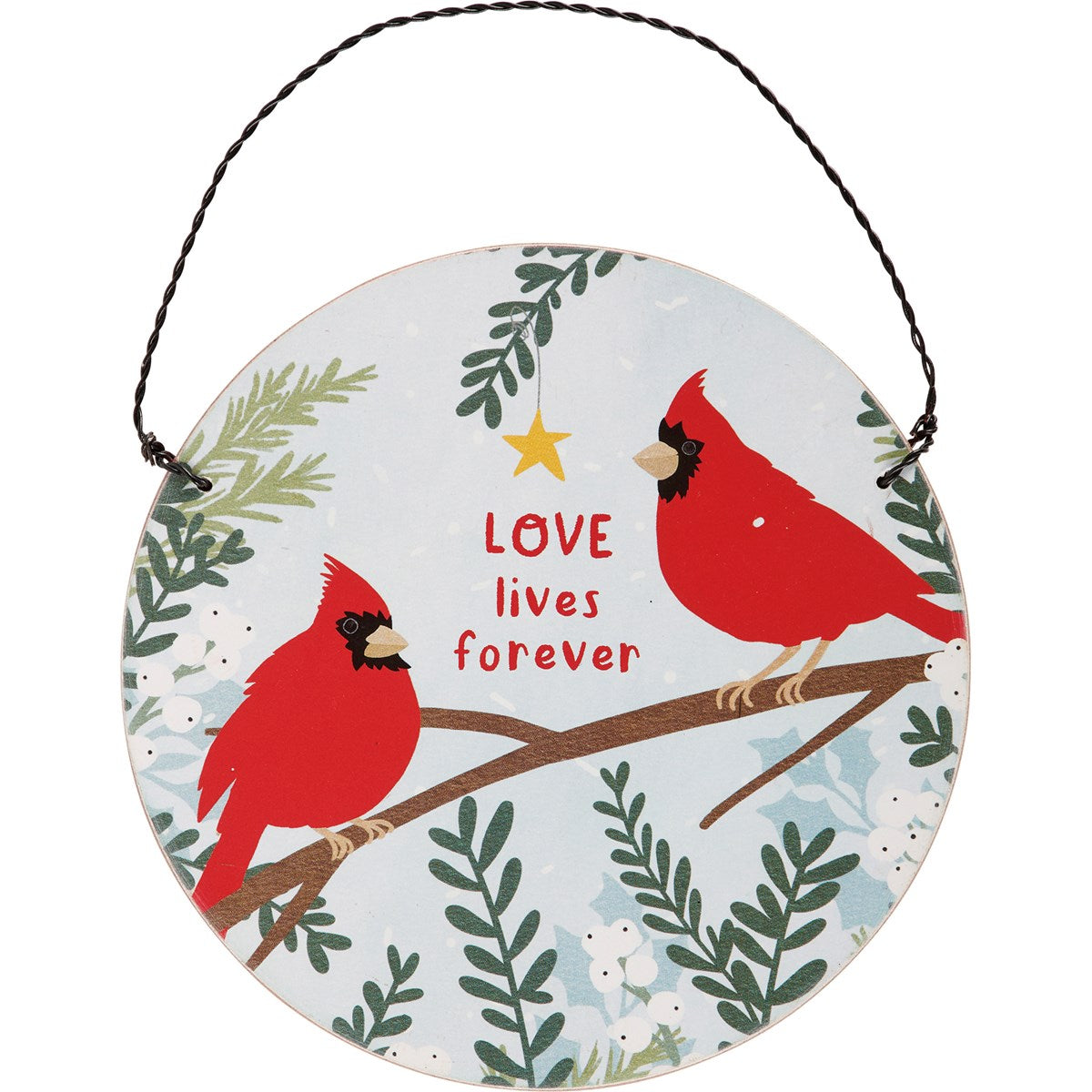 Love Lives Forever Ornament