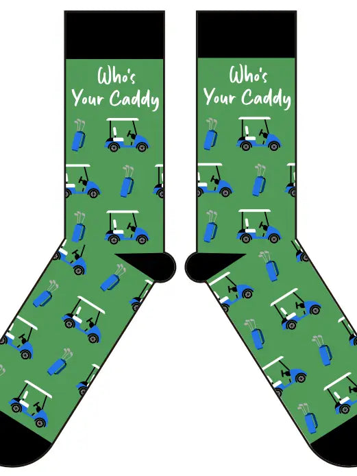 Who's Your Caddy Golf Socks