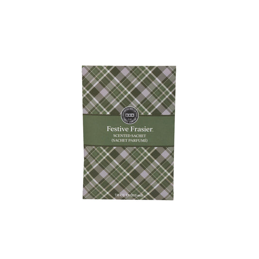 Festive Frasier Plaid Sachet