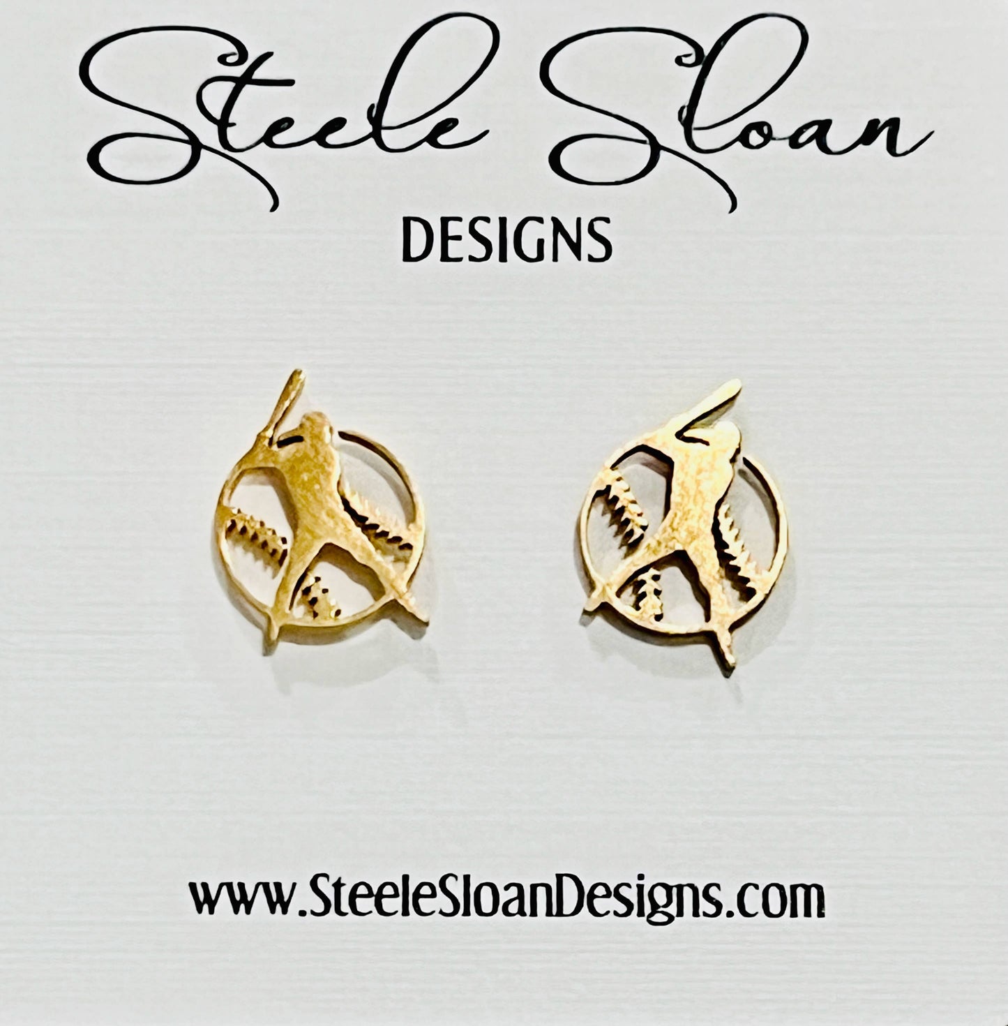 Baseball Player Earrings