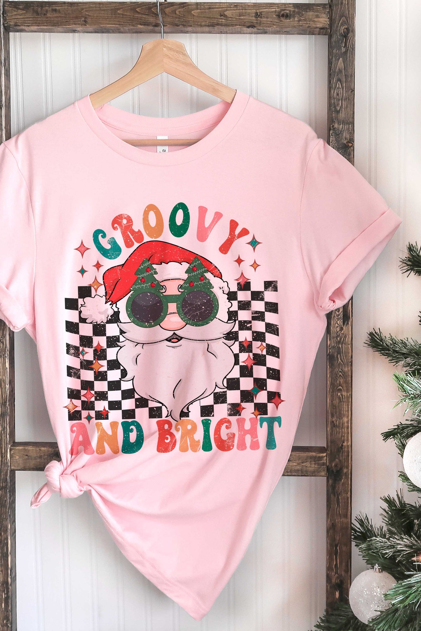 Groovy & Bright Santa Tee