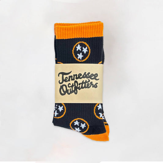 Tennessee Outfitters - Dark Mode Tennessee Sock