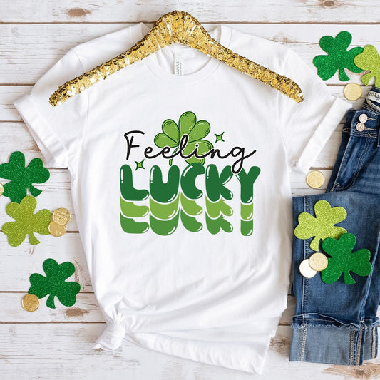 Feeling Lucky Shirt, Patrick's Day Tee