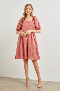 Texture Woven Mini Dress