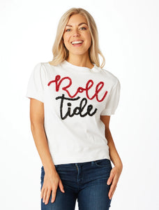 The Roll Tide Glitter Script Shirt