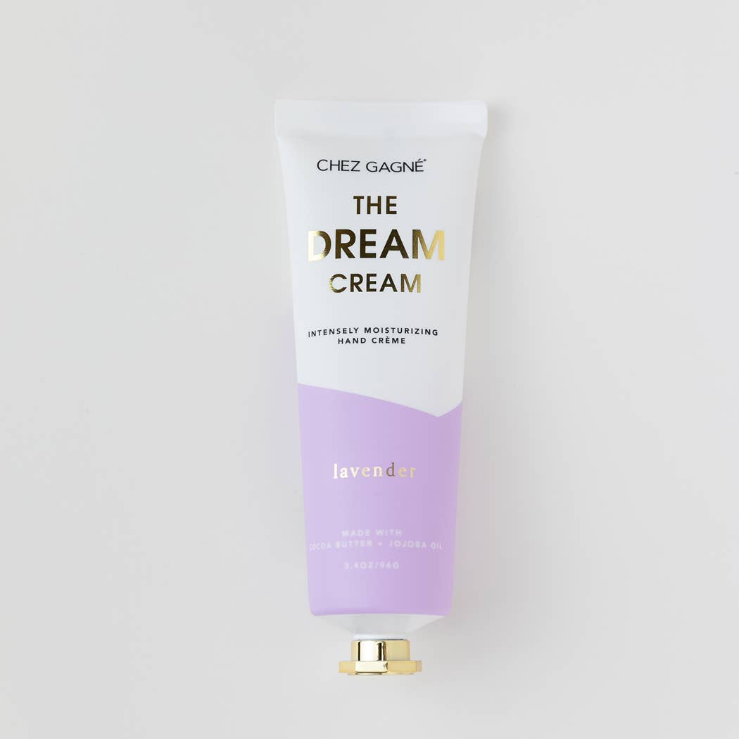 Chez Gagné - Dream Cream - Lavender - Vegan Hand Crème - 3.4oz