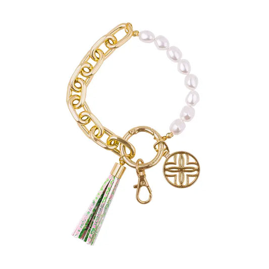 Chain Keychain, Lime Feeling Good