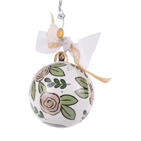 Gold Mr. & Mrs. Ornament-1st Christmas